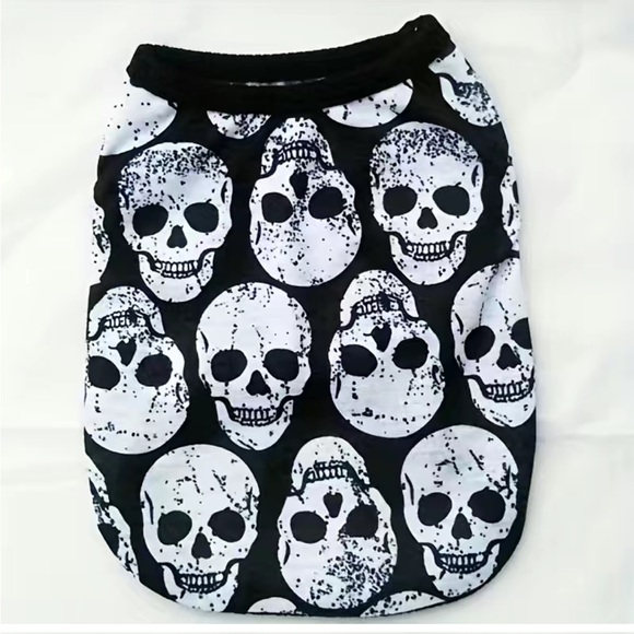 NWT Skull Graphic Tanktop for Pets - Picture 4 of 5